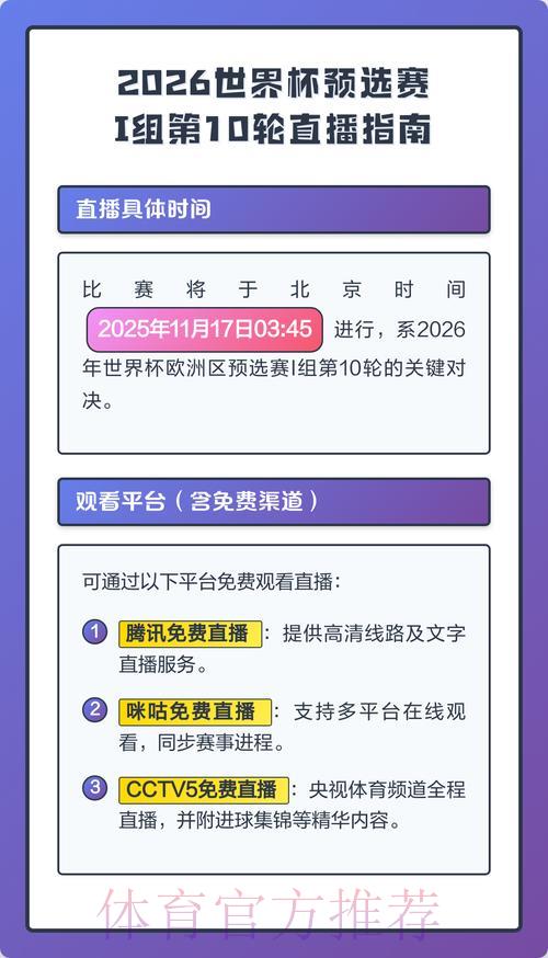 2026年世界杯直播观看全攻略：最佳收看策略总结